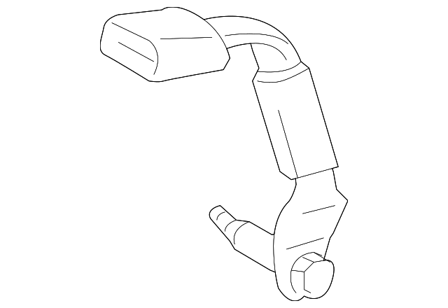 73306-0C051-B0 Деталь BUCKLE, RIGHT