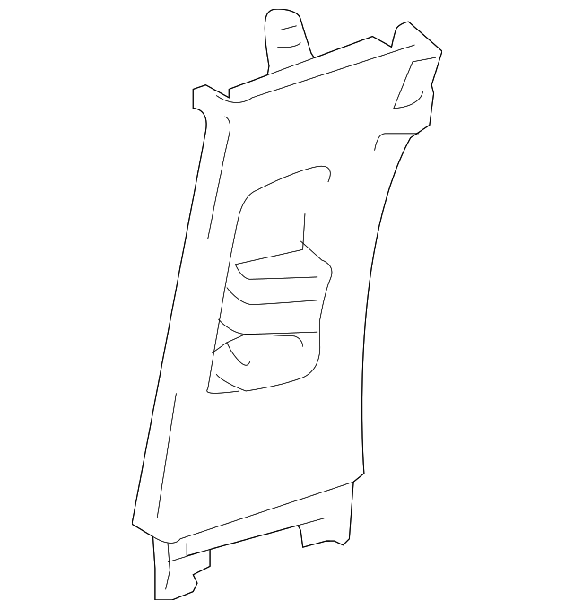 73034-0C020-E0 Деталь ADJUST COVER, LEFT