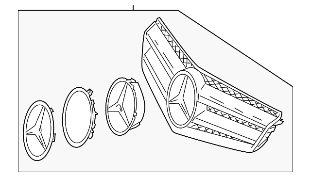 207-880-01-83-9775 GRILLE ASSY