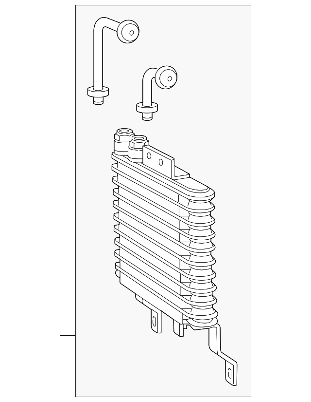 92251656 Деталь TRANS COOLER