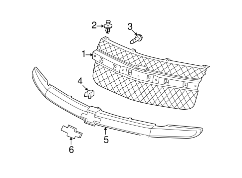 Equinox GRILLE & COMPONENTS