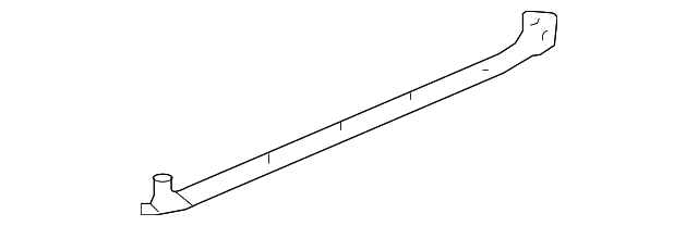 15790980 Деталь LOWER W'STRIP, RIGHT
