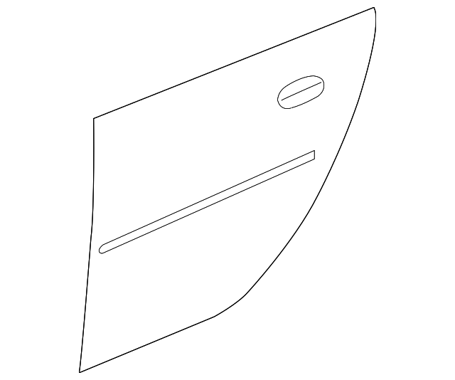 89022642 Деталь OUTER PANEL, RIGHT