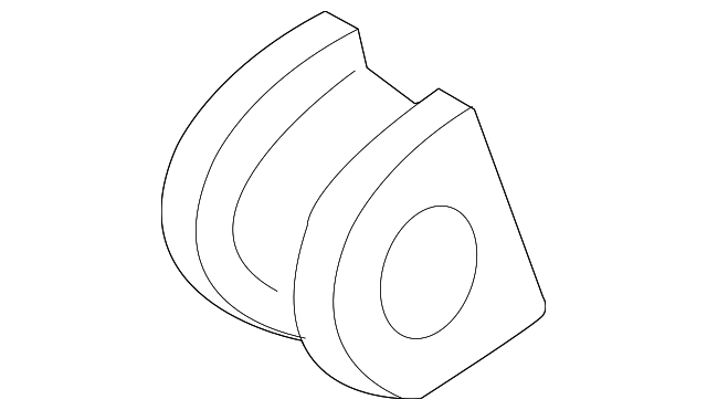 68044690AA STABILIZER BAR BUSHING, LEFT