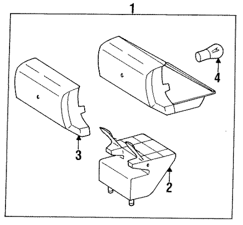 300SDL HIGH MOUNTED STOP LAMP