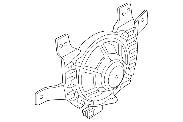 96360-A7200 Деталь QTR PNL SPEAKER, LEFT