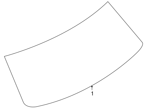 X6 GLASS - LIFT GATE