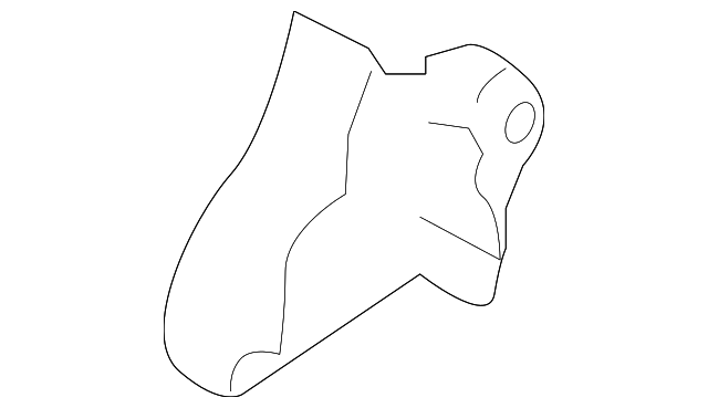 71843-0E070-A0 Деталь RECLINE COVER, RIGHT