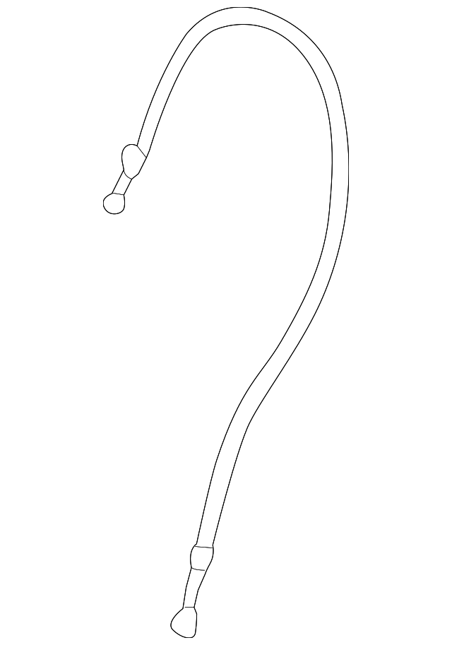 72660-0E070 Деталь LOCK CABLE
