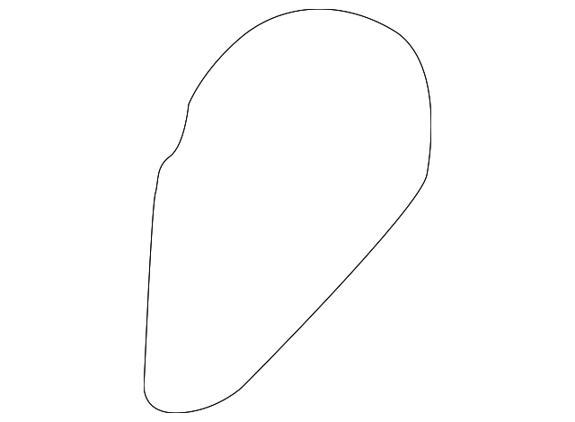 79273-0E110-A0 Деталь HINGE COVER, RIGHT