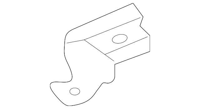 85044-2Y900 Деталь BUMPER COVER MOUNT BRACKET, LEFT