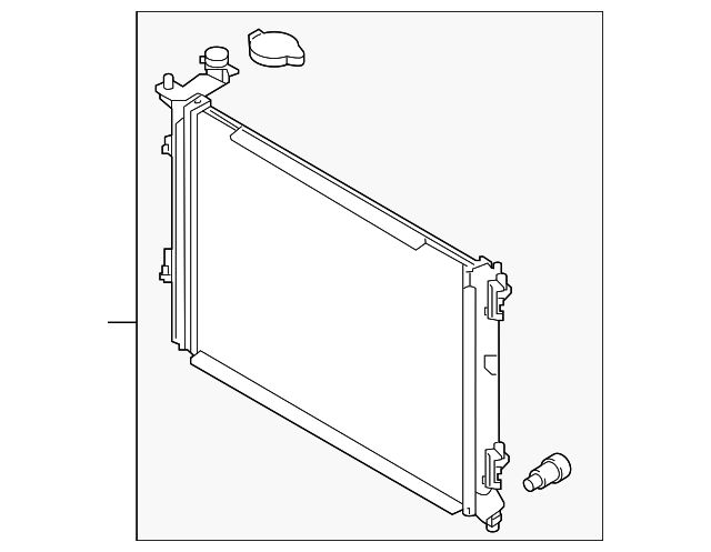 25310-3T500 Деталь RADIATOR ASSY