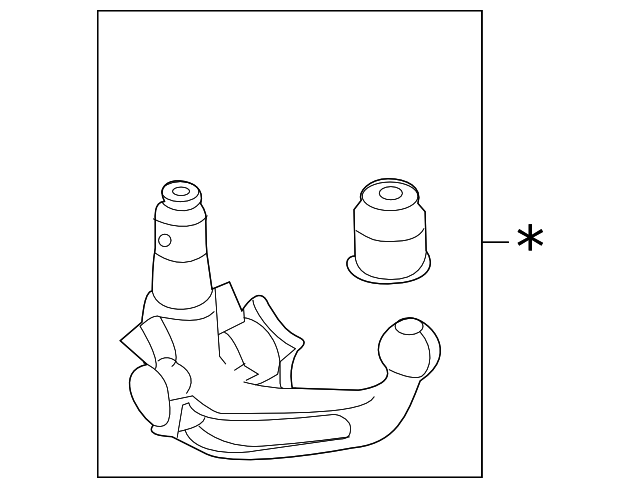 3C0803882A Деталь RECEIVER