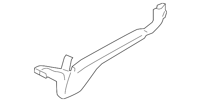 92263763 Деталь REAR DUCT, LEFT