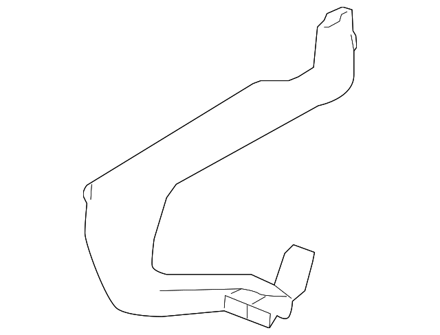 92263762 Деталь REAR DUCT, RIGHT