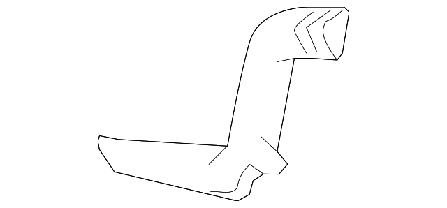 92269942 Деталь FLOOR DUCT, LEFT