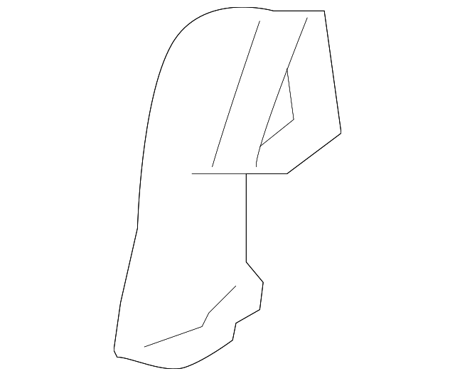 92175210 Деталь FLOOR DUCT, LEFT