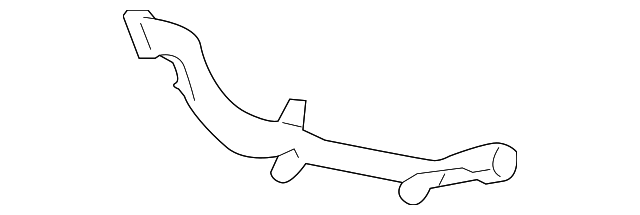 92263771 Деталь DEFROSTER DUCT, LEFT