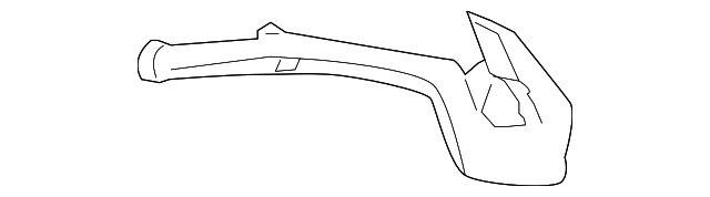 92263773 Деталь DEFROSTER DUCT, RIGHT