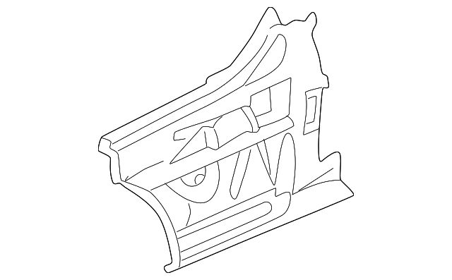 41-21-8-398-685 Деталь SIDE PANEL, LEFT