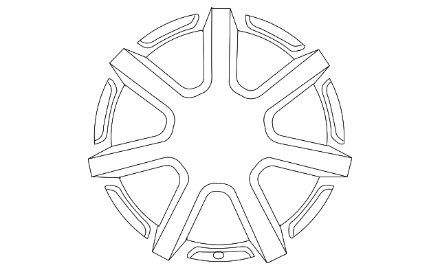 42611-3A300 WHEEL, ALLOY