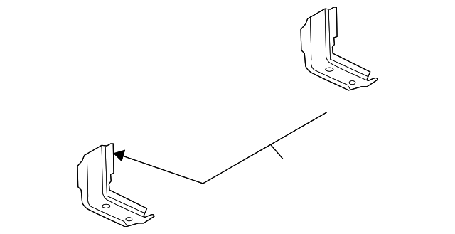 G9182-3NFMA Деталь REAR BODY PANEL BRACKET