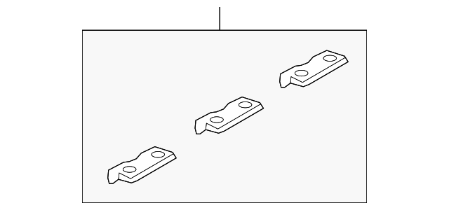 H5240-3NFMA Деталь REAR BODY PANEL RETAINER