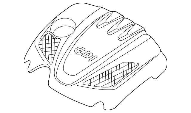 29240-2G700 Деталь ENGINE COVER