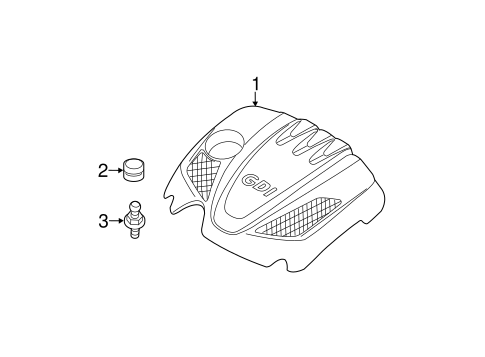 Optima ENGINE APPEARANCE COVER