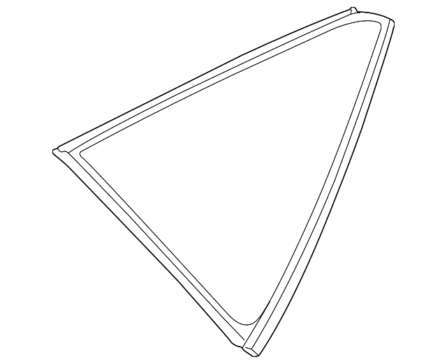 83300-1AA0C Деталь QUARTER GLASS, RIGHT