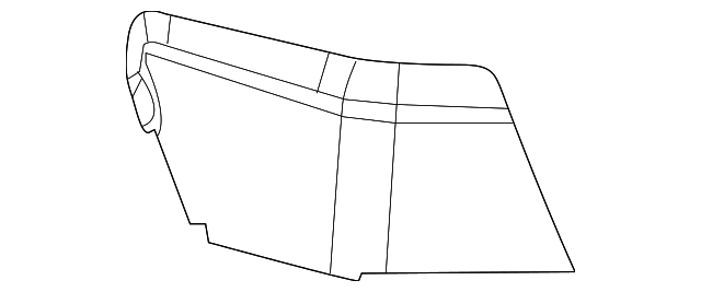 68040113AB Деталь CLOSURE PANEL, LEFT