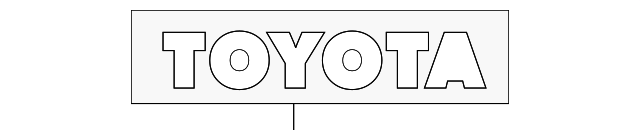 75444-0C020 Деталь NAMEPLATE