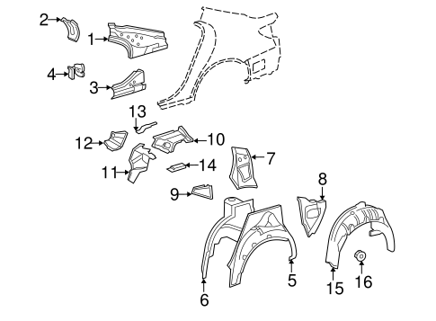 LS600h INNER COMPONENTS