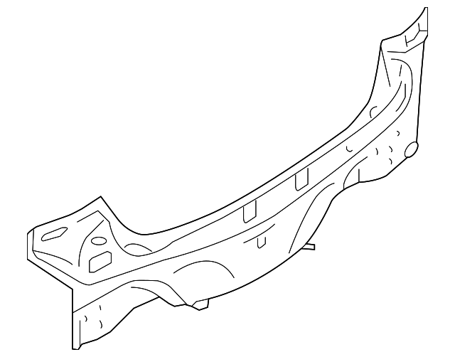 GM9A-70-750E Деталь REAR BODY PANEL