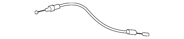 69760-01010 CONTROL CABLE, LEFT