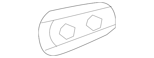 69227-AA010-J3 HANDLE, OUTSIDE COVER, LEFT