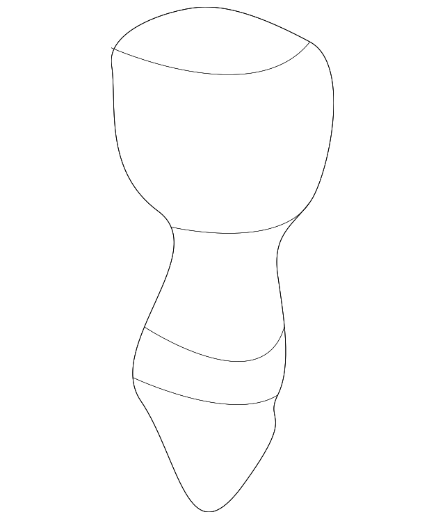 64306AE21AGE Деталь HEADREST GUIDE, LEFT