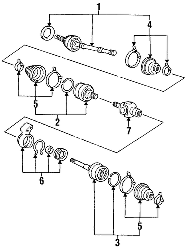 Colt AXLE SHAFT