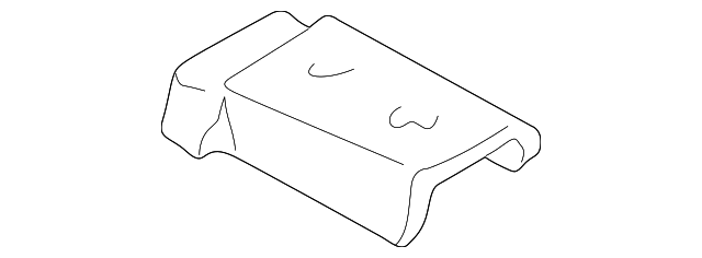 703-883-281 Деталь APRON ASSY RETAINER PLATE, RIGHT