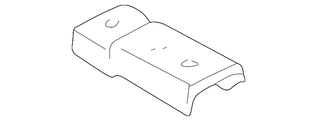 701-801-981 Деталь APRON ASSY RETAINER PLATE, RIGHT