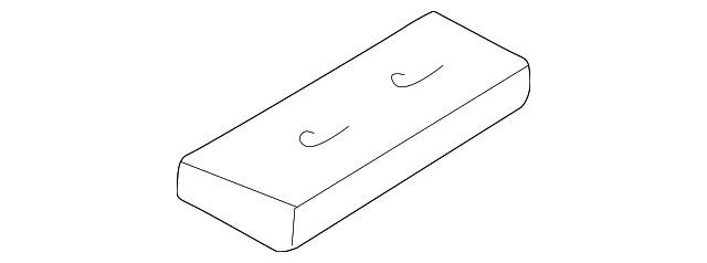 703-883-281-B Деталь APRON ASSY RETAINER PLATE, LEFT
