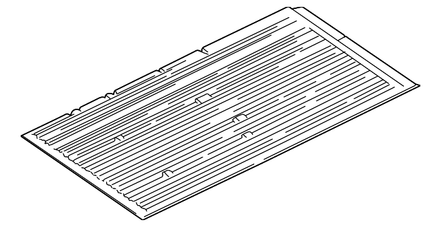 721-801-411 Деталь REAR FLOOR PAN