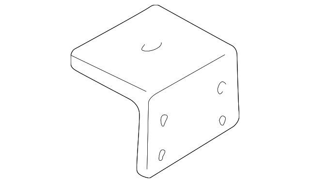 703-883-281-D Деталь APRON ASSY RETAINER PLATE, LEFT