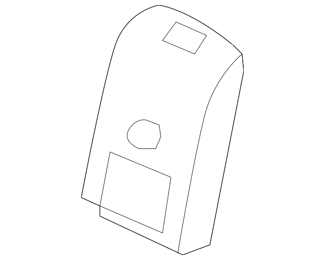 89531-0W400-J4 Деталь HANDLE COVER, LEFT