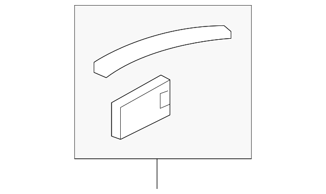 8F0-898-406 Деталь SIDE W'STRIP