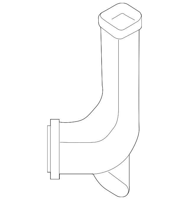 279813KA0A Деталь VENT DUCT, RIGHT