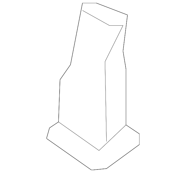 278313KA0A Деталь HEAT DUCT, LEFT