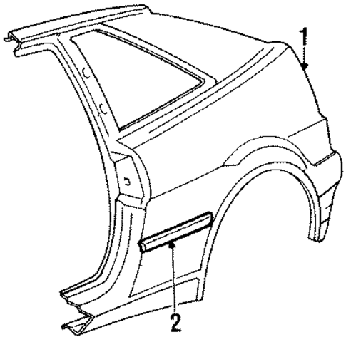 Corrado QUARTER PANEL & COMPONENTS