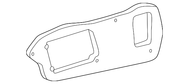 81672-AA030 Деталь LENS & HOUSING GASKET, RIGHT