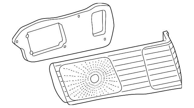 81671-AA030 Деталь LENS & HOUSING, RIGHT